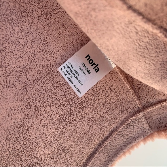 NWT Anthropologie Rhodes Sherpa Vest Norla Canada - Picture 6 of 8